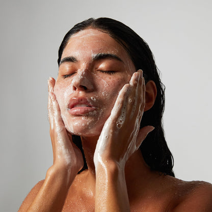 OUAI Detox Facial Cleanser - Deep Cleansing Face Wash with Glycolic Acid, Niacinamide & PHA - Removes Sweat, Dirt & Oil Without Drying - Gentle Face Cleanser for Post-Workout (7.8 Fl Oz) - Maple Wellness Supplements