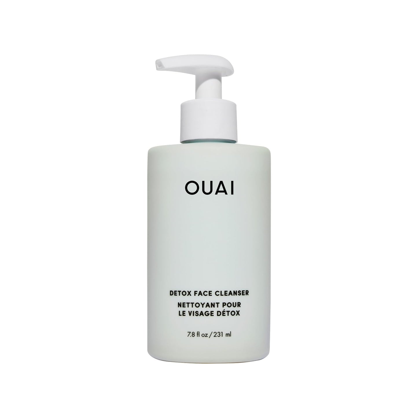 OUAI Detox Facial Cleanser - Deep Cleansing Face Wash with Glycolic Acid, Niacinamide & PHA - Removes Sweat, Dirt & Oil Without Drying - Gentle Face Cleanser for Post-Workout (7.8 Fl Oz) - Maple Wellness Supplements