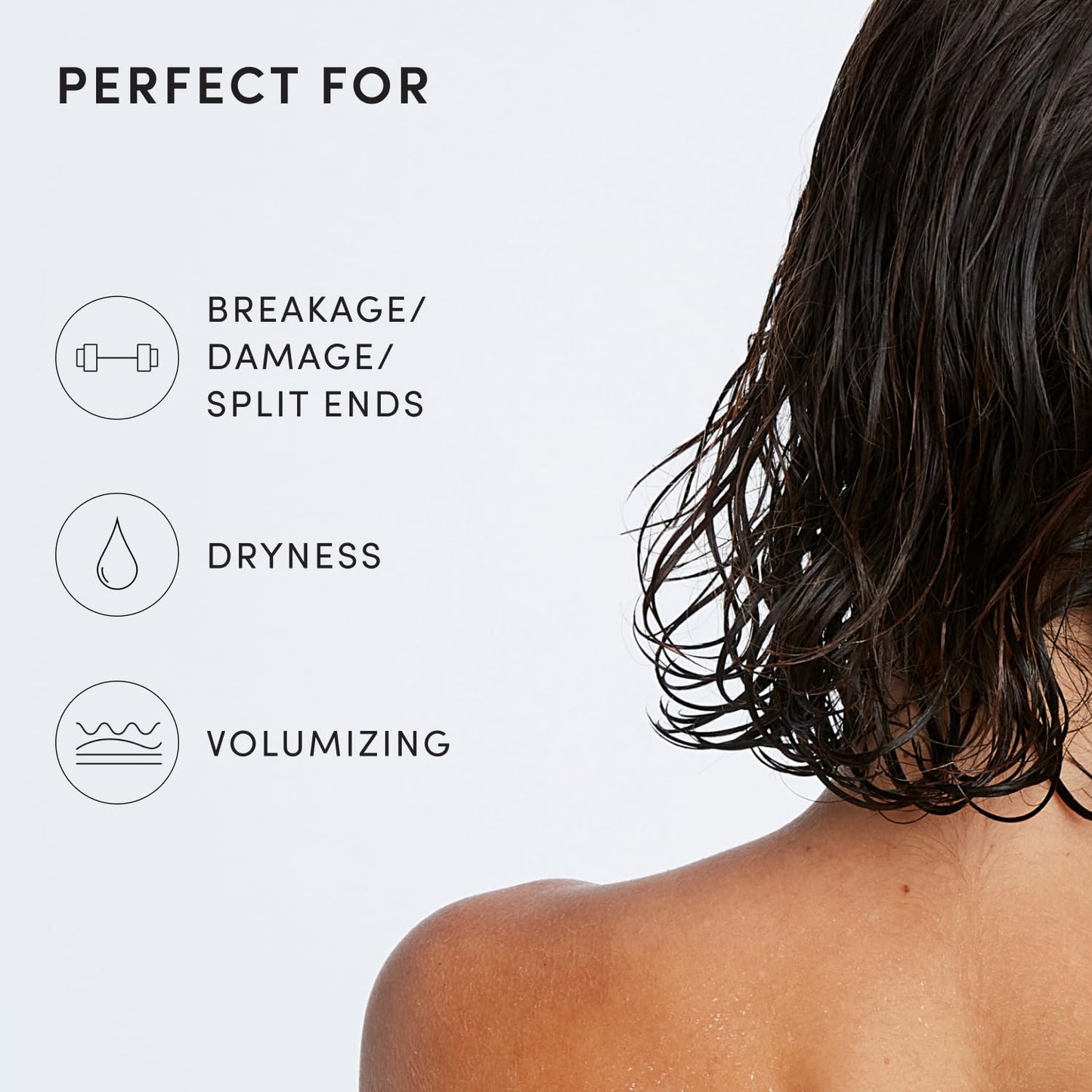 OUAI Fine Hair Conditioner Refill - Volumizing Conditioner Made with Keratin, Biotin and Chia Seed Oil - Adds Softness, Bounce and Volume - Free from Parabens, Sulfates, and Phthalates (32 Oz) - Maple Wellness Supplements