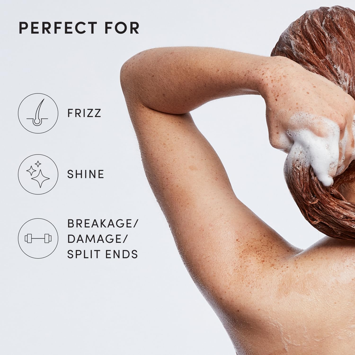OUAI Medium Shampoo Refill - Hydrating Shampoo with Coconut Oil, Babassu, Kumquat Extract and Keratin - Strengthens, Nourishes and Adds Shine - Paraben, Phthalate and Sulfate Free Hair Care (32 Fl Oz) - Maple Wellness Supplements