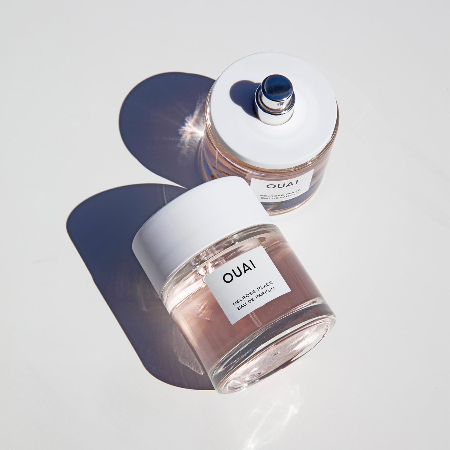 OUAI Melrose Place Eau de Parfum - Elegant Womens Perfume for Everyday Wear - Fresh Floral Scent has Notes of Champagne, Bergamot and Rose with Delicate Hints of Cedarwood and Lychee (1.7 Oz) - Maple Wellness Supplements