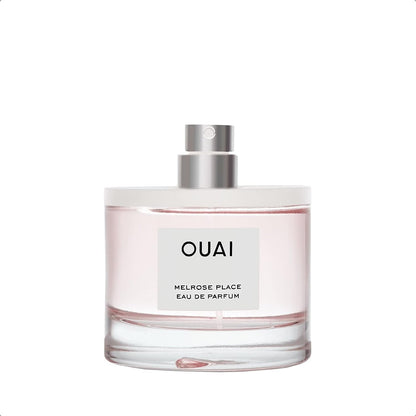 OUAI Melrose Place Eau de Parfum - Elegant Womens Perfume for Everyday Wear - Fresh Floral Scent has Notes of Champagne, Bergamot and Rose with Delicate Hints of Cedarwood and Lychee (1.7 Oz) - Maple Wellness Supplements