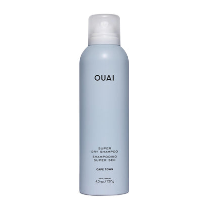 OUAI Super Dry Shampoo - Volumizing Dry Shampoo - Absorbs Oil, Dirt & Sweat - Blends Seamlessly into Hair with Zero Residue & Enriched with a Long-Lasting Scent - Cape Town (4.5 oz) - Maple Wellness Supplements
