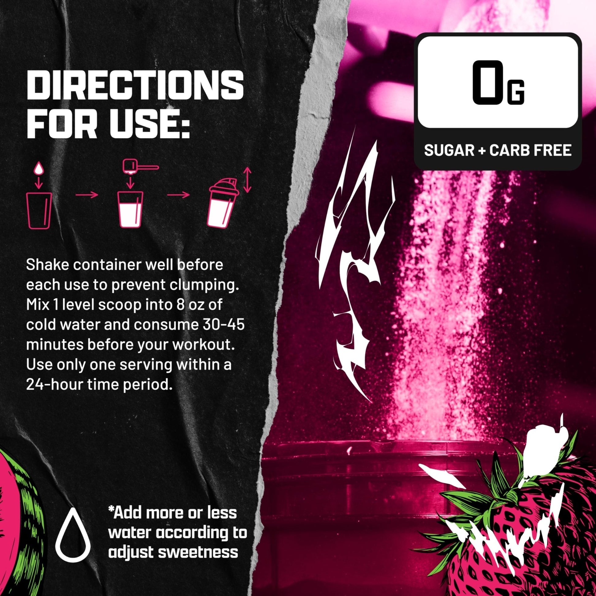 Outrage Ultra HIGH STIM Pre-Workout Powder for Men | 400mg Caffeine, L-Citrulline, Beta-Alanine, Creatine | Extreme Energy, Focus, Strength & Endurance - Maple Wellness Supplements
