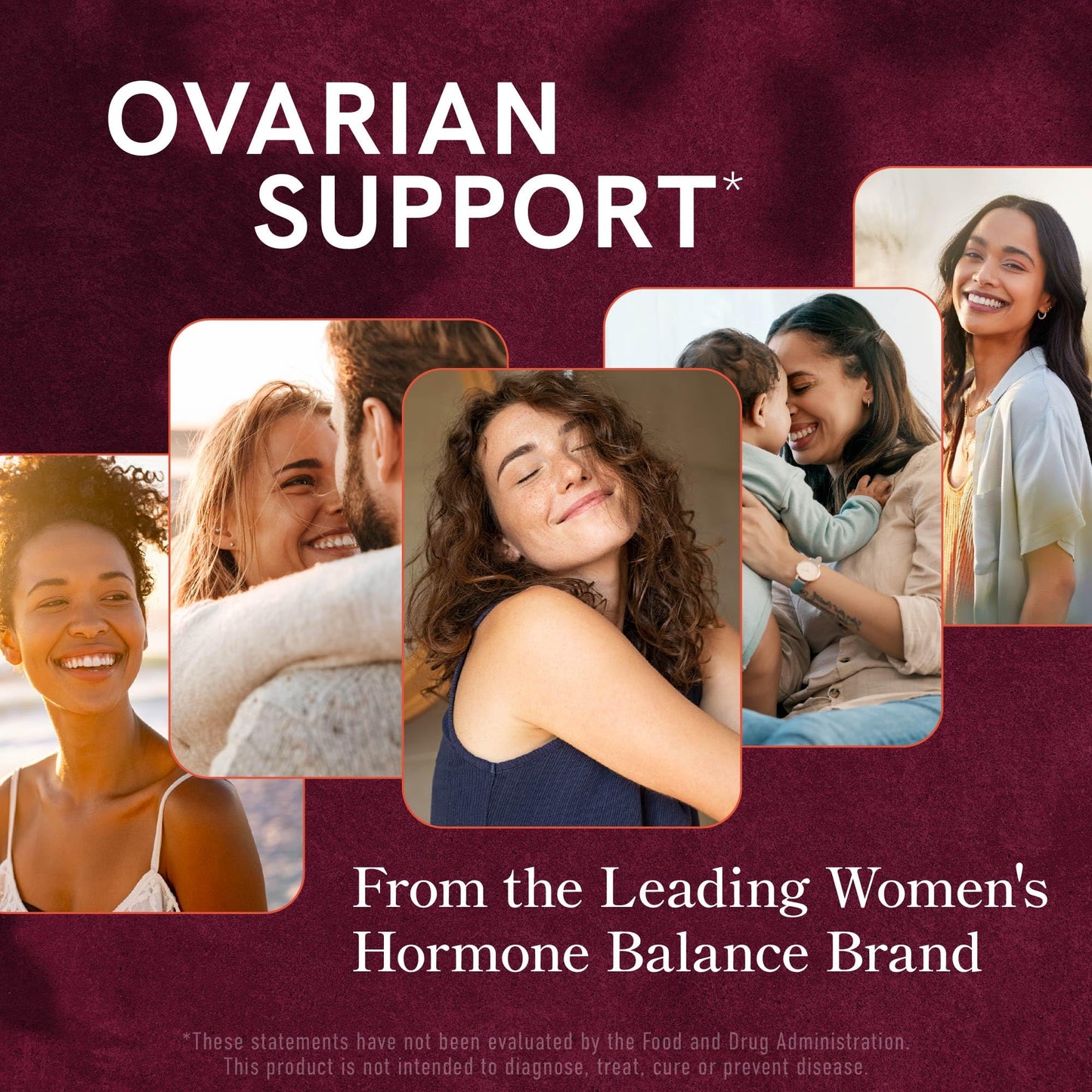 Ovarian Support for Hormone Balance for Women | Healthy Ovulation, Menstrual Cycle & Reproductive Health Support | DIM Supplement with Myo-Inositol & D-Chiro Inositol & Folate Complex | 30 Day Supply - Maple Wellness Supplements