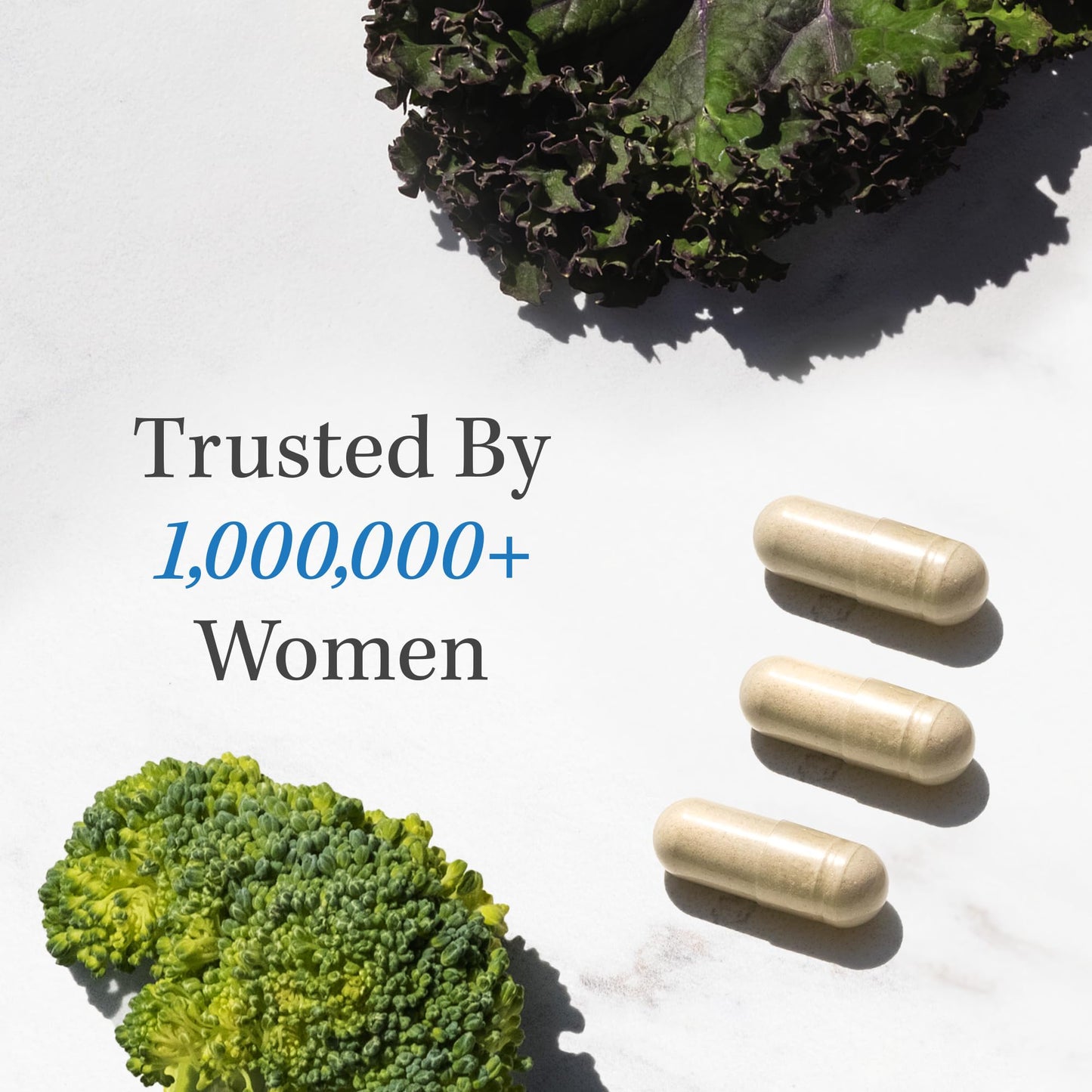 Ovarian Support for Hormone Balance for Women | Healthy Ovulation, Menstrual Cycle & Reproductive Health Support | DIM Supplement with Myo-Inositol & D-Chiro Inositol & Folate Complex | 30 Day Supply - Maple Wellness Supplements
