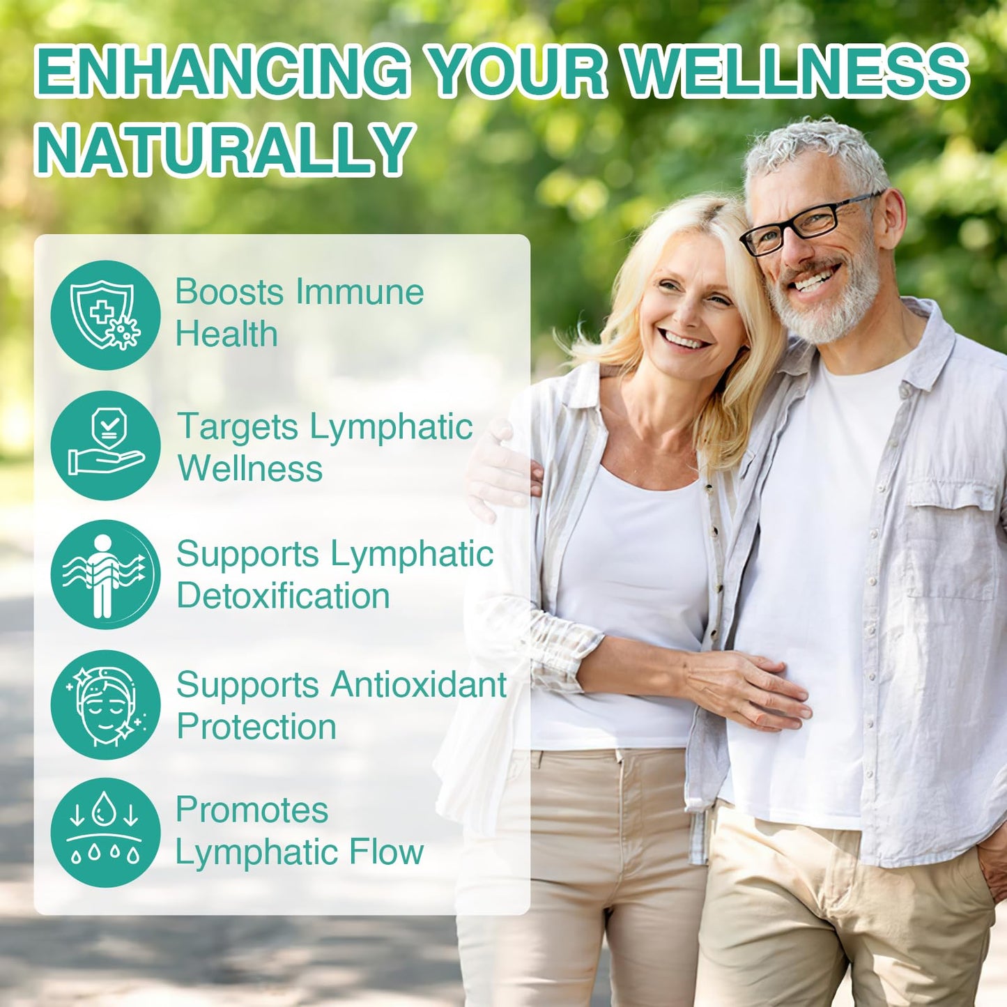 owegel Liposomal Lymphatic Drainage Drops 2000mg – Immune & Lymph System Support – Lymphatic Detox and Cleanse with Echinacea, Red Clover, Dandelion & Cleavers – Sugar-Free, Alcohol-Free – 2 FL OZ - Maple Wellness Supplements