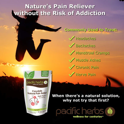 Pacific Herbs Corydalis Natural Pain Relief Herbs - Maple Wellness Supplements