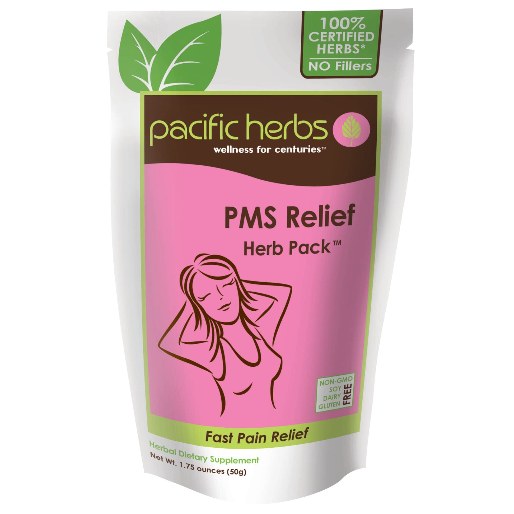 Pacific Herbs Natural PMS Relief Herb Extract - Maple Wellness Supplements