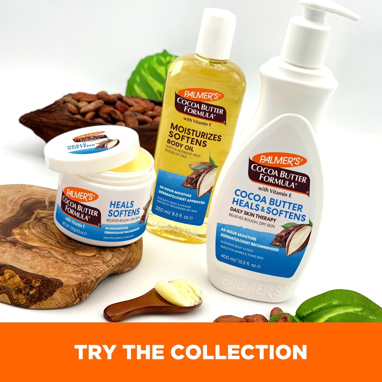 Palmer's Cocoa Butter Formula Daily Skin Therapy Cocoa Butter Body Lotion for Dry Skin, Hand & Body Moisturizer, Pump Bottle, 13.5 Oz (Pack of 1) - Maple Wellness Supplements
