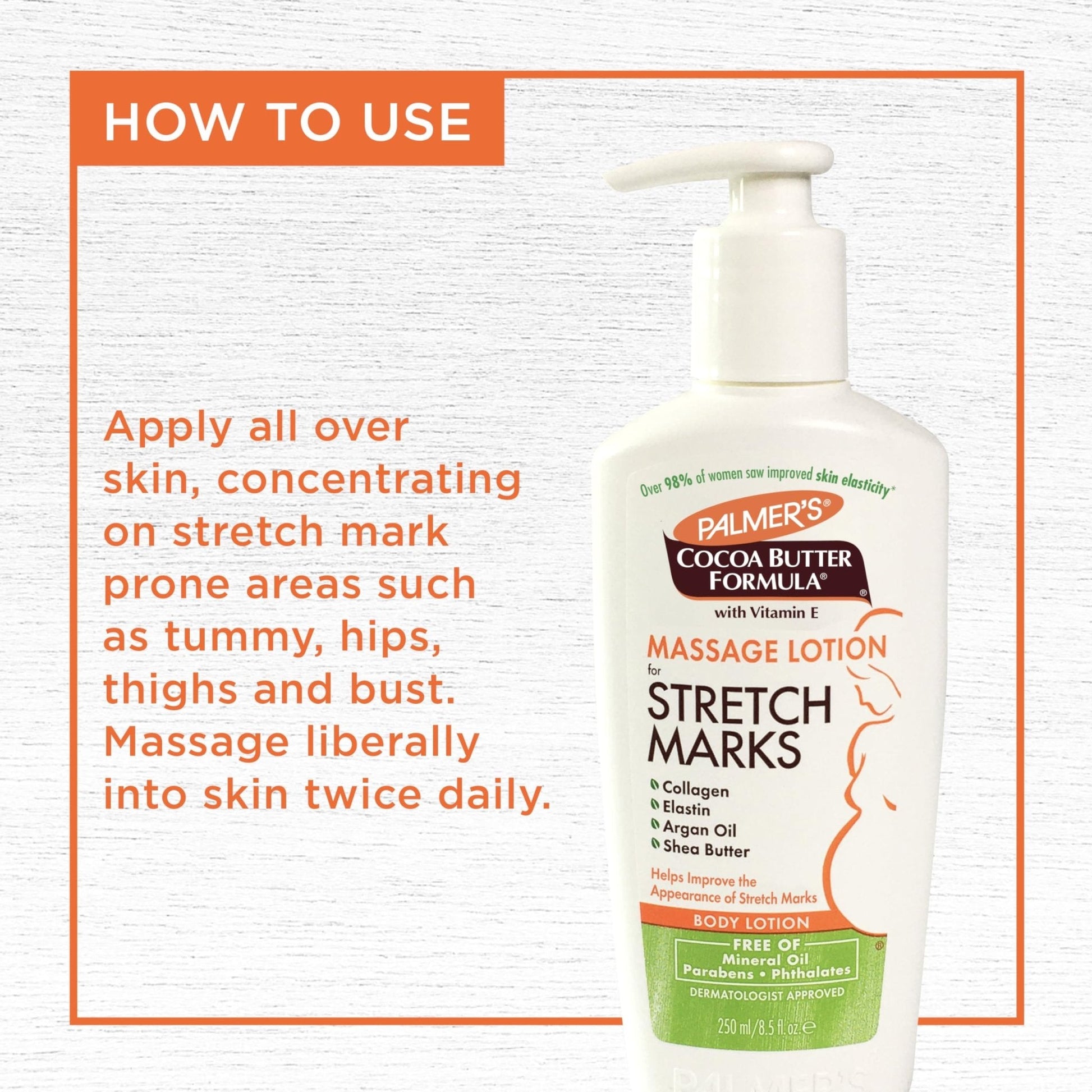 Palmer's Cocoa Butter Formula Massage Lotion For Stretch Marks, Pregnancy Skin Care - Maple Wellness Supplements