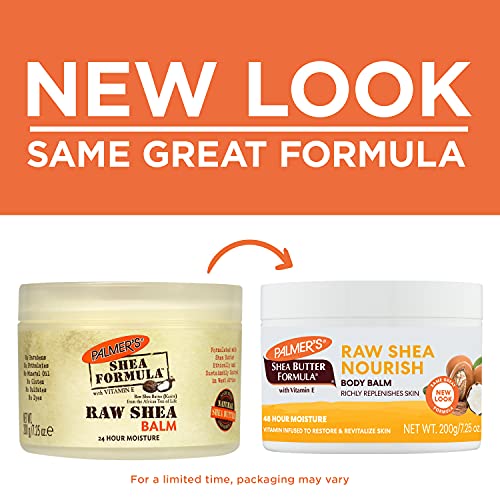Palmer's Shea Butter Formula Raw African Shea Butter Balm, Nourishing Body Moisturizer - Maple Wellness Supplements