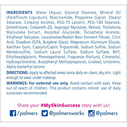 Palmer's Skin Success Anti-Dark Spot Fade Cream with Vitamin E and Niacinamide, for All Skin Types 2.7 Ounce - Maple Wellness Supplements