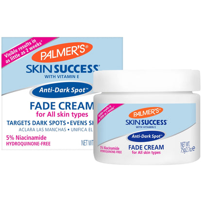Palmer's Skin Success Anti-Dark Spot Fade Cream with Vitamin E and Niacinamide, for All Skin Types 2.7 Ounce - Maple Wellness Supplements