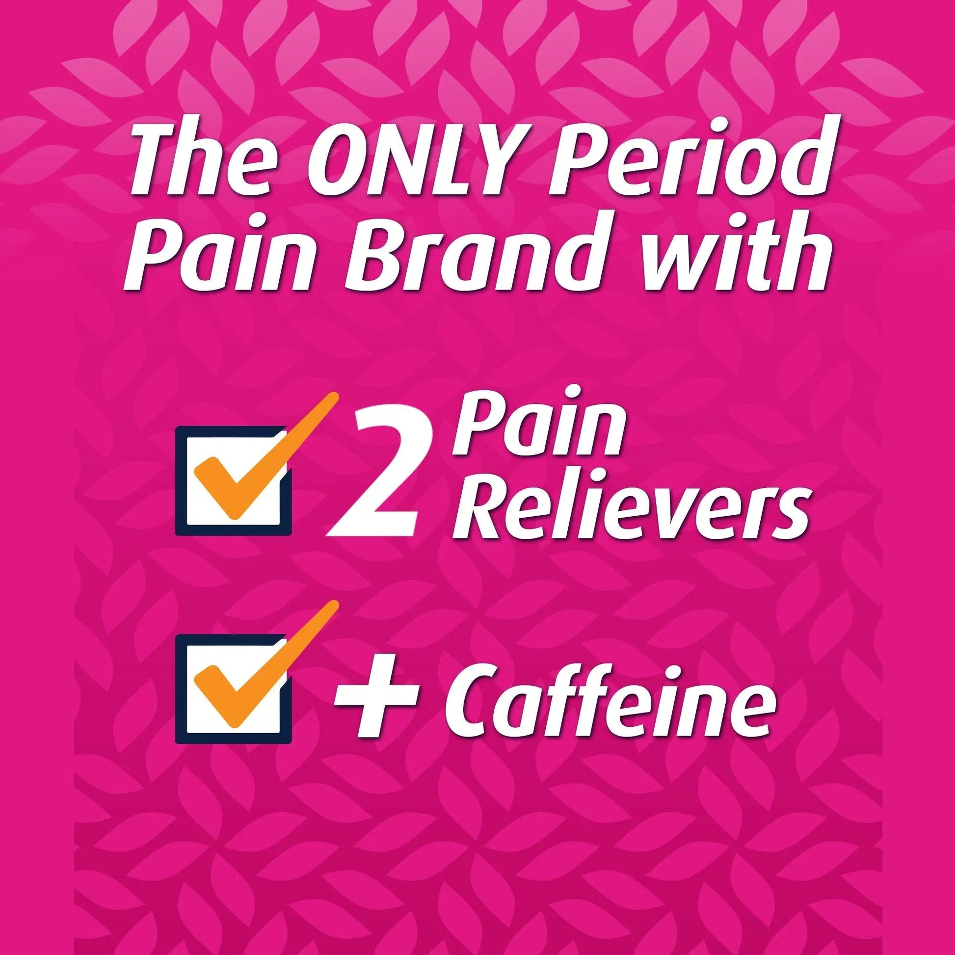 Pamprin Maximum Strength Formula, 24 Caplets (Pack of 3) - Maple Wellness Supplements