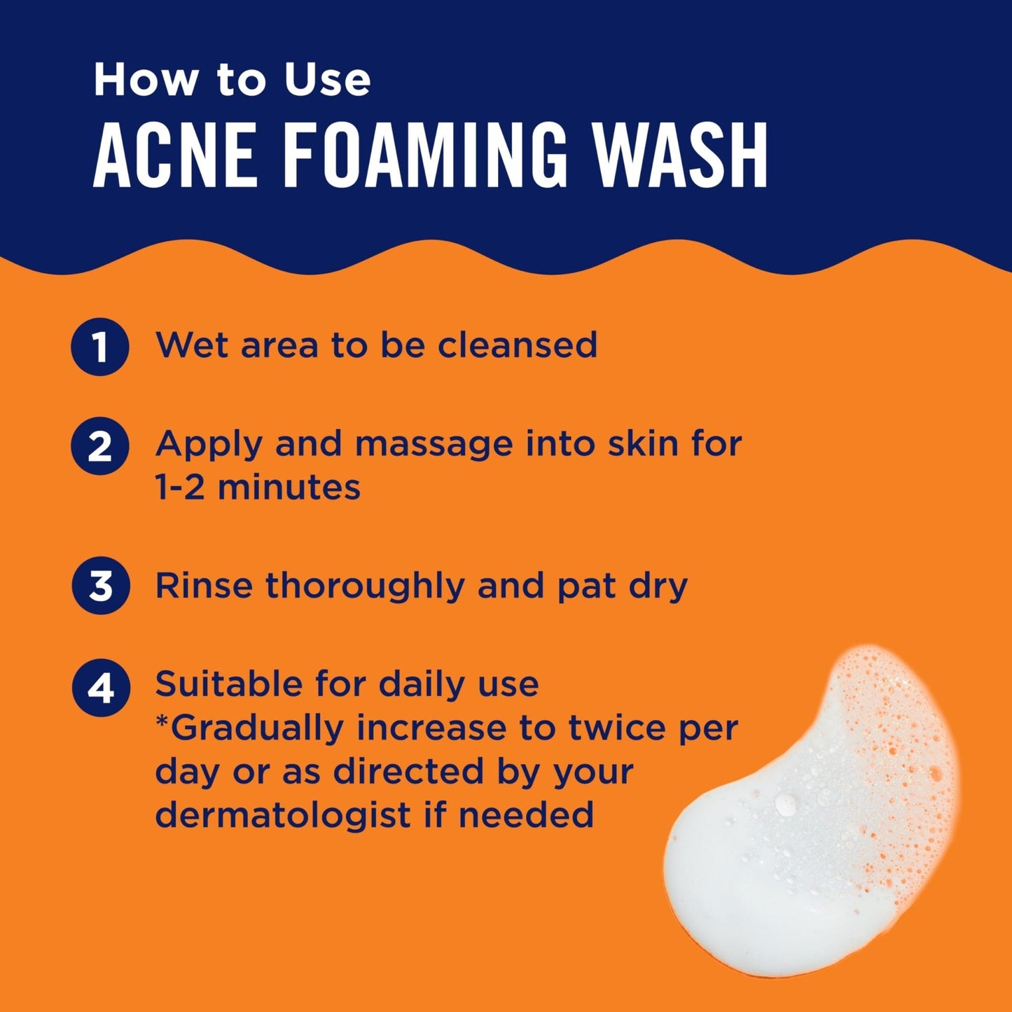 PanOxyl 10% Benzoyl Peroxide Acne Foaming Wash, Maximum Strength, Daily Acne-Fighting - Maple Wellness Supplements