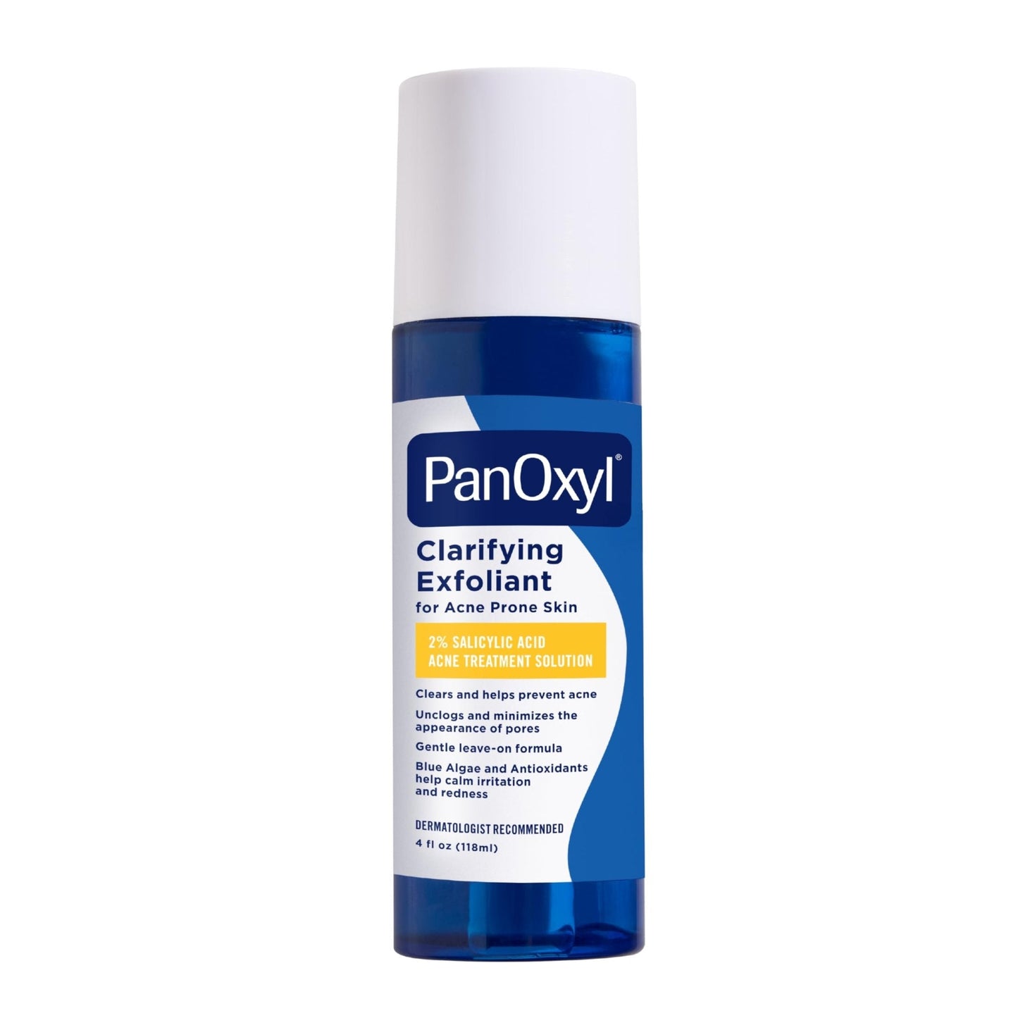 PanOxyl Clarifying Exfoliant with 2% Salicylic Acid, BHA Liquid Exfoliant for Face, Unclogs, Minimizes Appearance of Pores - Maple Wellness Supplements
