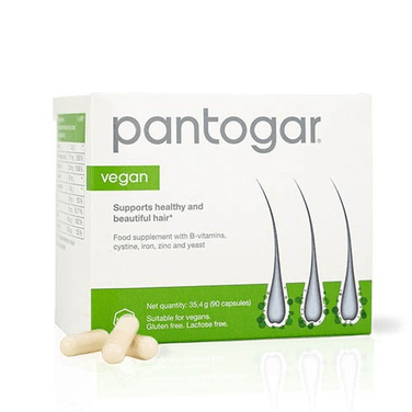 PANTOGAR VEGAN 90 caps - Reduces Hair Loss & Increases Growth - Maple Wellness Supplements