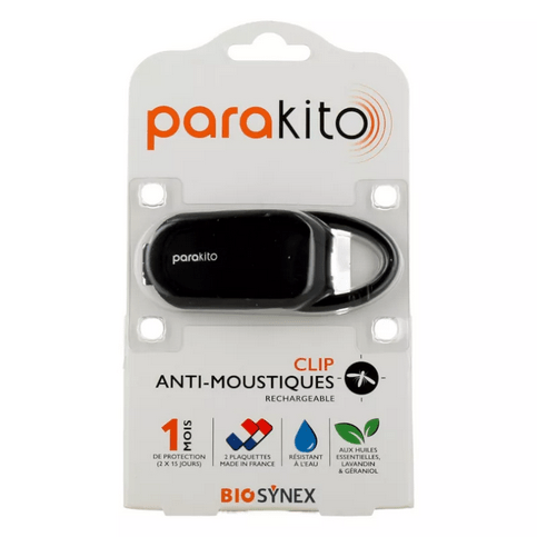 Parakito rechargeable mosquito repellent clip - Maple Wellness Supplements