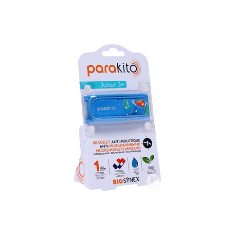 Parakito rechargeable mosquito repellent kid bracelet with "sneakers" patterns - Maple Wellness Supplements