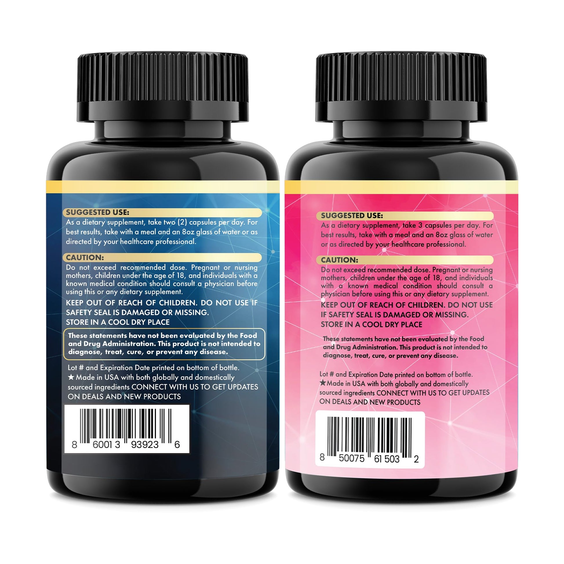 Parrox Cortisol & Myo-Inositol Supplement Bundle, Soothe & Smooth Bundle, 13-in-1 Cortisol Balance, Magnesium, Ashwagandha, L-Theanine, D-Chiro Inositol, Folate, Berberine, Chasteberry (150 Capsules) - Maple Wellness Supplements