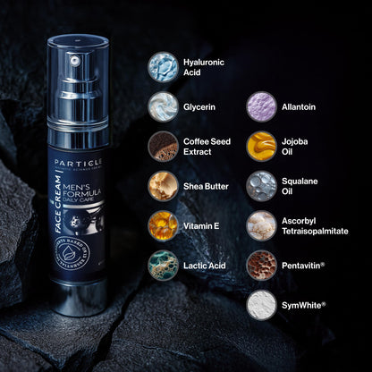 Particle 6-in-1 Face Cream for Men, Men’s Daily Hydrating Moisturizer with Vitamin c - Maple Wellness Supplements