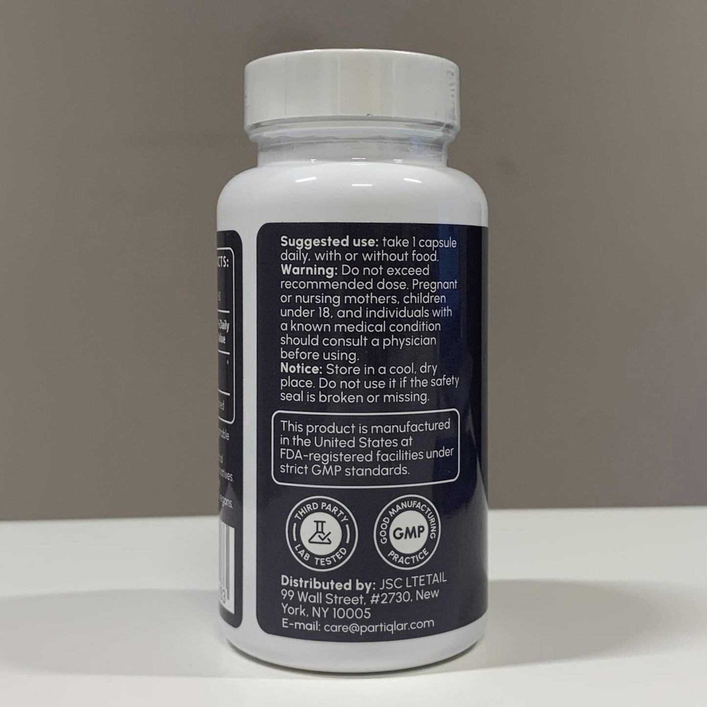 partiQlar Nicotinamide Riboside (NR) 500mg – NR Supplement for Cellular Health, Anti-Aging, Energy & Metabolism Support – 2-Month Supply (60 Capsules) - Maple Wellness Supplements