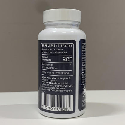 partiQlar NR Supplement - High Purity Nicotinamide Riboside Capsules - NAD+ Booster for Anti-Aging, Cellular Energy & Repair - Maple Wellness Supplements