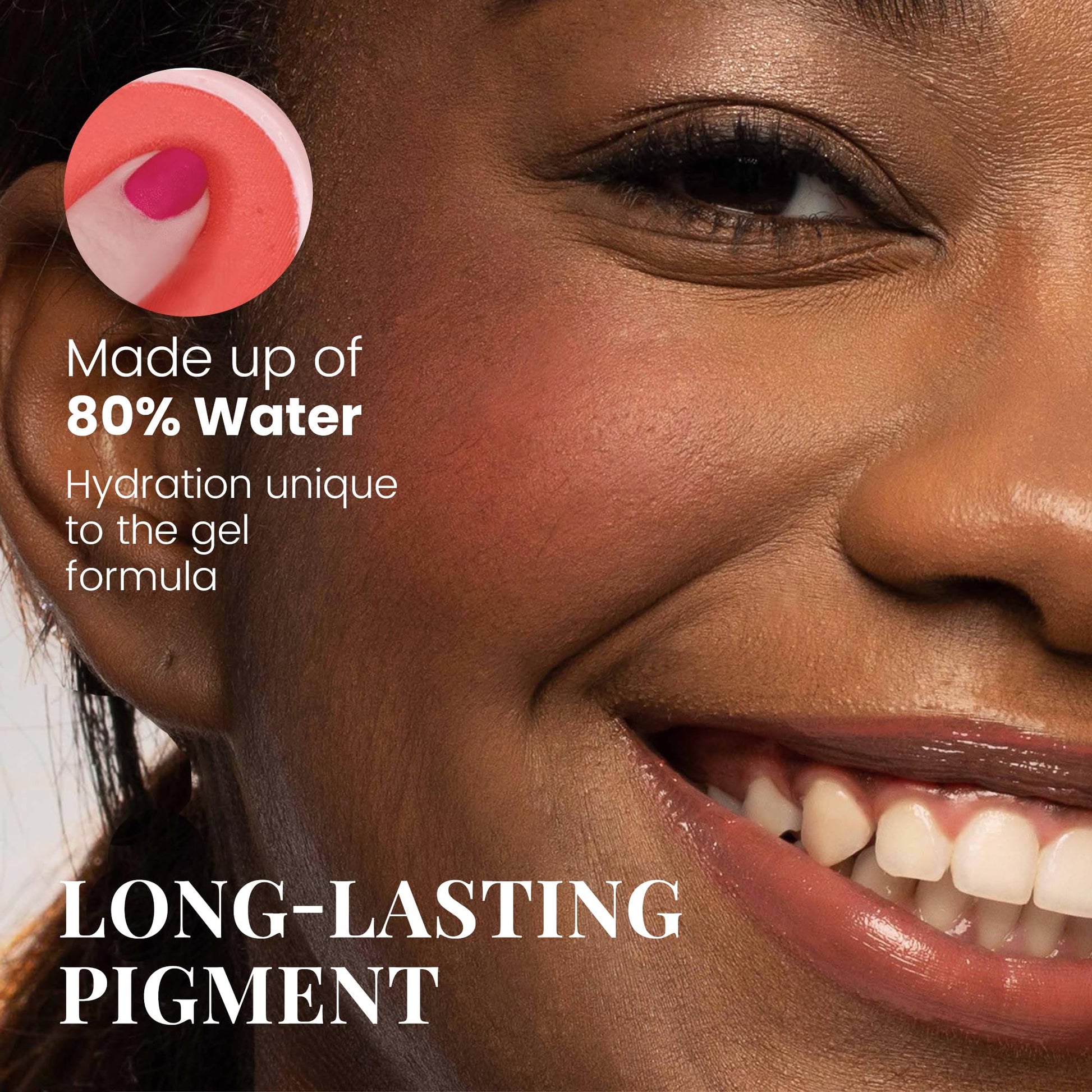 Paul & Joe Gel Blush, Bright and Buildable Blush Makeup, Water-Based Gel Makeup Blush with Hydrating Oils for Dewy, Radiant Finish, Garnet and Wine Red Cheek Tint, 05 Sommeliere, 0.71 oz - Maple Wellness Supplements