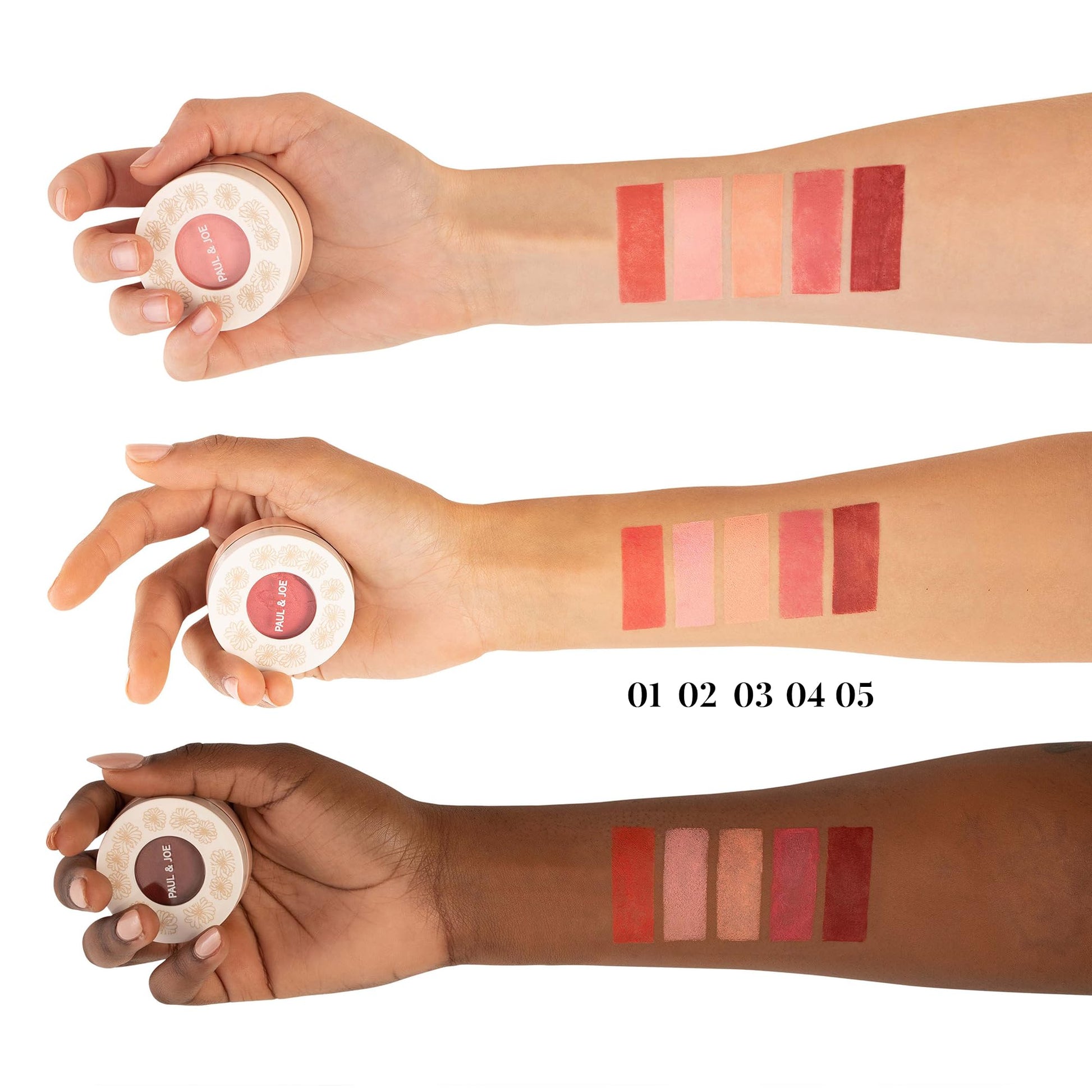Paul & Joe Gel Blush, Bright and Buildable Blush Makeup, Water-Based Gel Makeup Blush with Hydrating Oils for Dewy, Radiant Finish, Garnet and Wine Red Cheek Tint, 05 Sommeliere, 0.71 oz - Maple Wellness Supplements