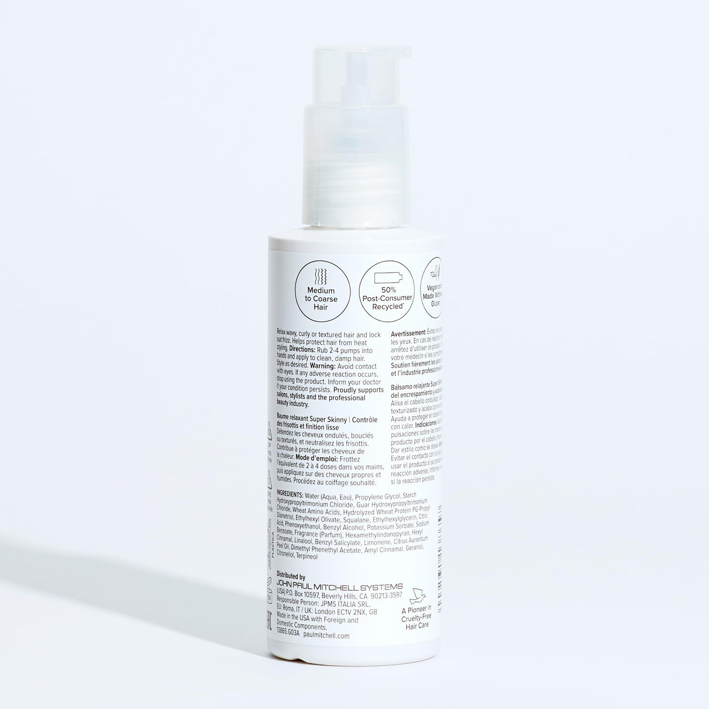 Paul Mitchell Super Skinny Relaxing Balm, Frizz Control For Wavy, Curly or Textured Hair, 5.1 fl oz - Maple Wellness Supplements