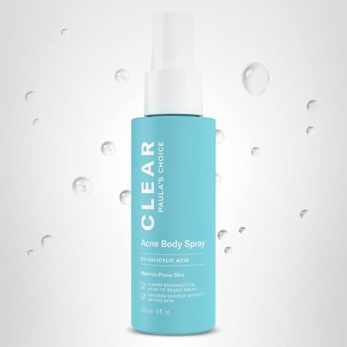 Paula's Choice CLEAR Exfoliating Back & Body Acne Spray, Bacne Spray with 2% BHA Salicylic Acid Back Acne Treatment for Clogged Pores - Maple Wellness Supplements