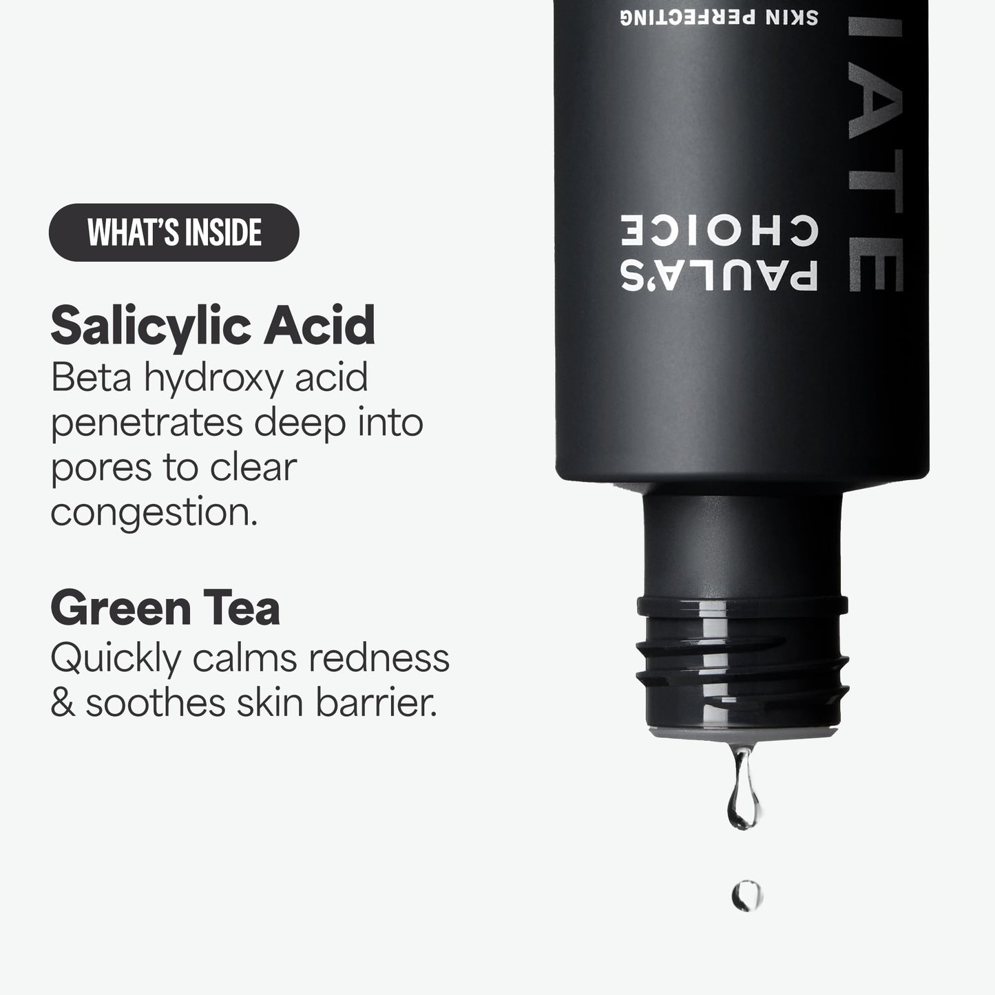 Paulas Choice - SKIN PERFECTING 2% BHA Liquid Salicylic Acid Exfoliant - Facial Exfoliant for Blackheads, Enlarged Pores, Wrinkles & Fine Lines, 4 oz Bottle - Maple Wellness Supplements