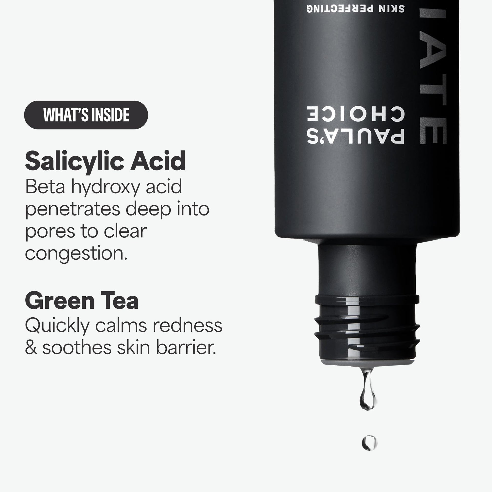 Paulas Choice - SKIN PERFECTING 2% BHA Liquid Salicylic Acid Exfoliant - Facial Exfoliant for Blackheads, Enlarged Pores, Wrinkles & Fine Lines, 4 oz Bottle - Maple Wellness Supplements