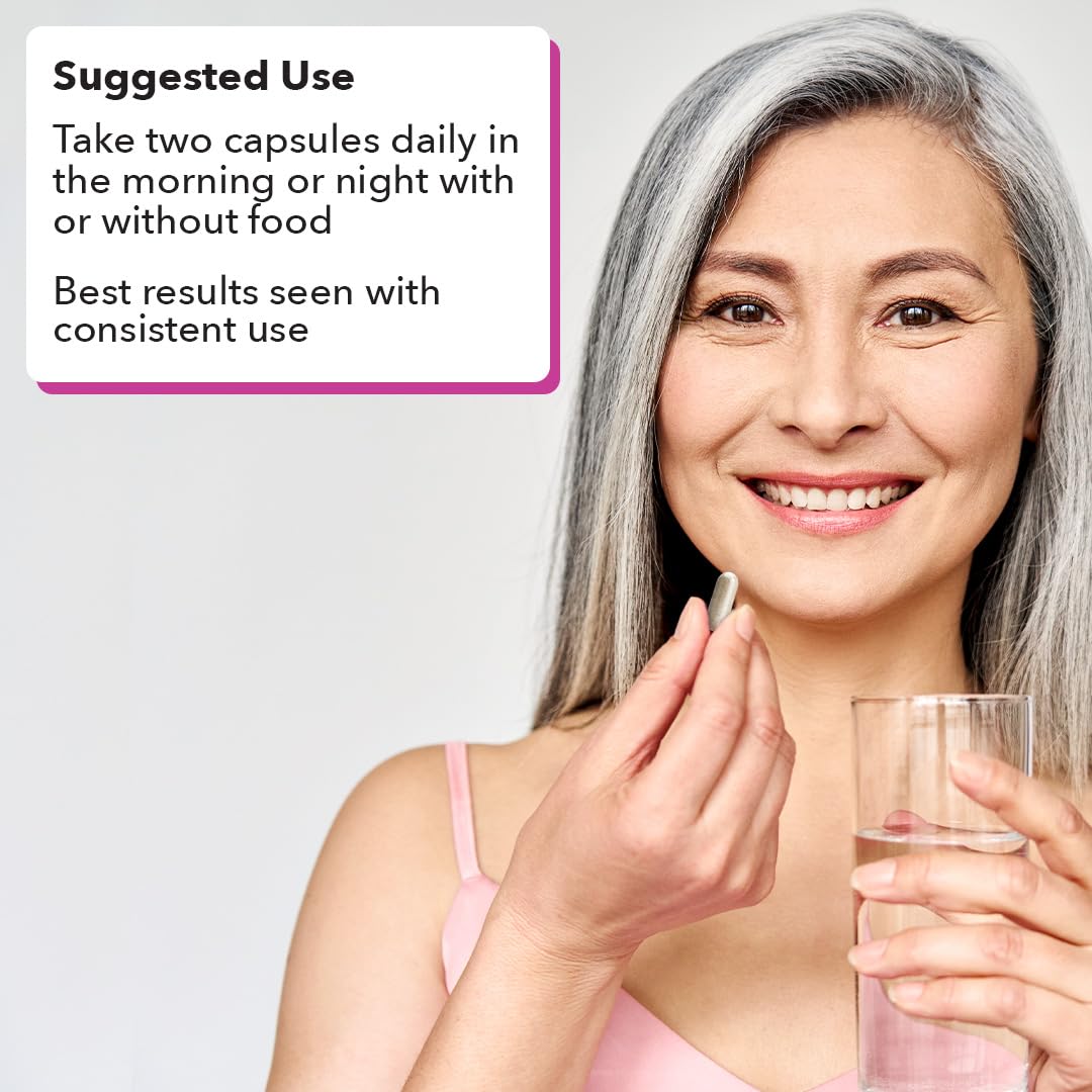 Pausitivi-T - Menopause Support Supplement - Powerful Relief for Hot Flashes, Hormone Imbalance & Night Sweats - Nourishes Tissue - Sage, Chasteberry, Soy Isoflavones & Black Cohosh - 60 Capsules - Maple Wellness Supplements