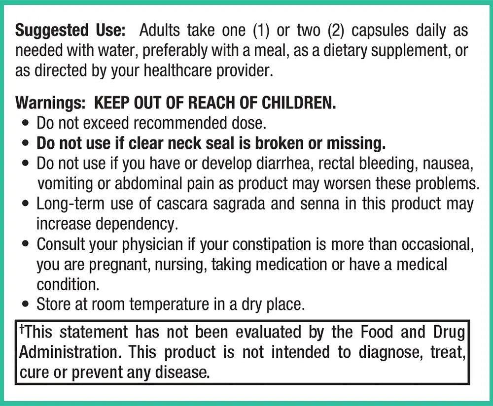 Peak Pure & Natural Colon Support - Colon Cleanse and Detox Supplement for Digestive Health - Gut Health Support with Inulin and Senna Leaf Extracts - with Fiber, Prebiotics, and Probiotics - 1 Pack - Maple Wellness Supplements