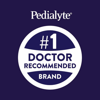 Pedialyte Electrolyte Powder, Hydration Drink for Kids & Adults, Variety Pack: Strawberry, Fruit Punch, Grape, and Apple, 24 Powder Packets - Maple Wellness Supplements