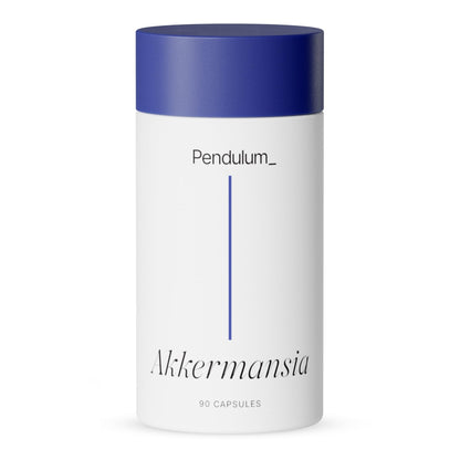 Pendulum Akkermansia Probiotic with Prebiotic Fiber - Delayed Release Capsules, Third-Party Tested, Authentic 100M AFU Live Strain for Gut Health - Maple Wellness Supplements