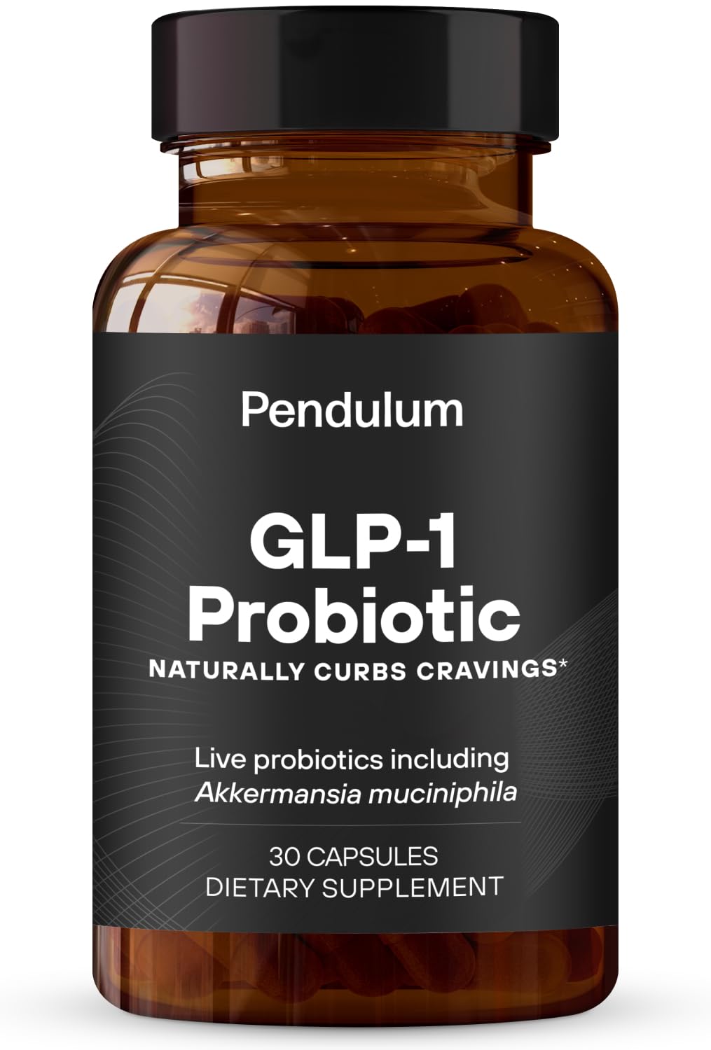 Pendulum GLP-1 Probiotic – Supports Appetite Control and Craving Management, Naturally | Improves Regularity & Gut Health with Akkermansia & Other Strains (30 Capsules) - Maple Wellness Supplements