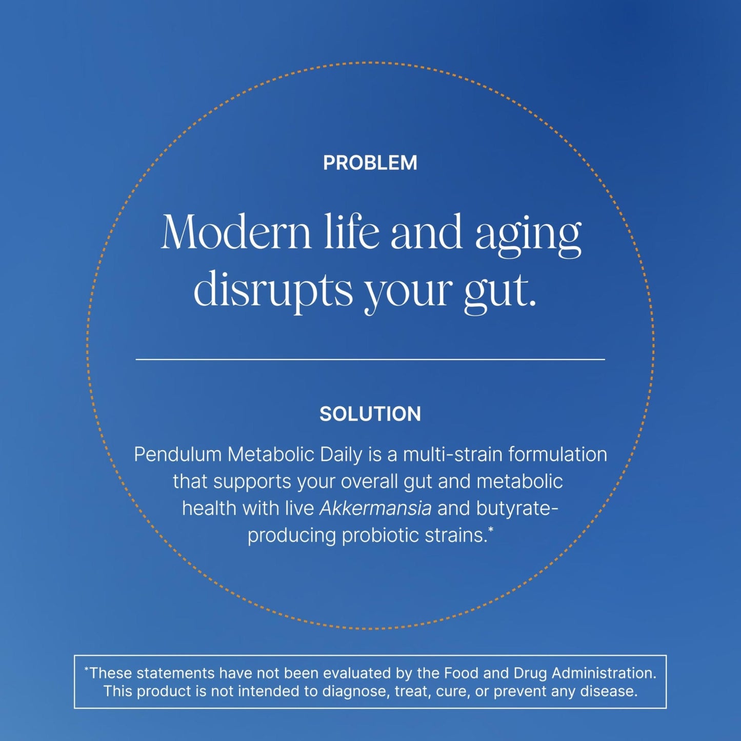 Pendulum Metabolic Daily - Multi-Strain Probiotic with Akkermansia muciniphila to Support Metabolism and Sustain Energy Levels - for Women and Men - 90 Capsules (1 Pack) - Maple Wellness Supplements
