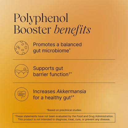 Pendulum Polyphenol Booster, Antioxidant from Superfoods, Beneficial Plant Compounds for Good Health, Helps Boost Akkermansia Muciniphila for Men & Women (60 Capsules, 1-Pack) - Maple Wellness Supplements