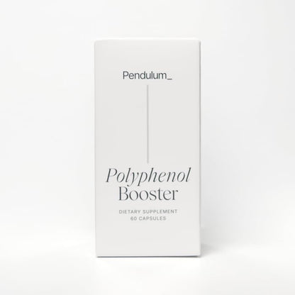 Pendulum Polyphenol Booster, Antioxidant from Superfoods, Beneficial Plant Compounds for Good Health, Helps Boost Akkermansia Muciniphila for Men & Women (60 Capsules, 1-Pack) - Maple Wellness Supplements