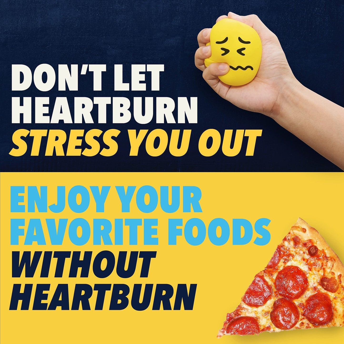 Pepcid AC Original Strength Heartburn Relief Tablets, OTC Medicine Prevents & Relieves Heartburn & Acid Reflux Due to Acid Indigestion, 10mg Famotidine Acid Reducer, Fast-Acting, 90 ct - Maple Wellness Supplements