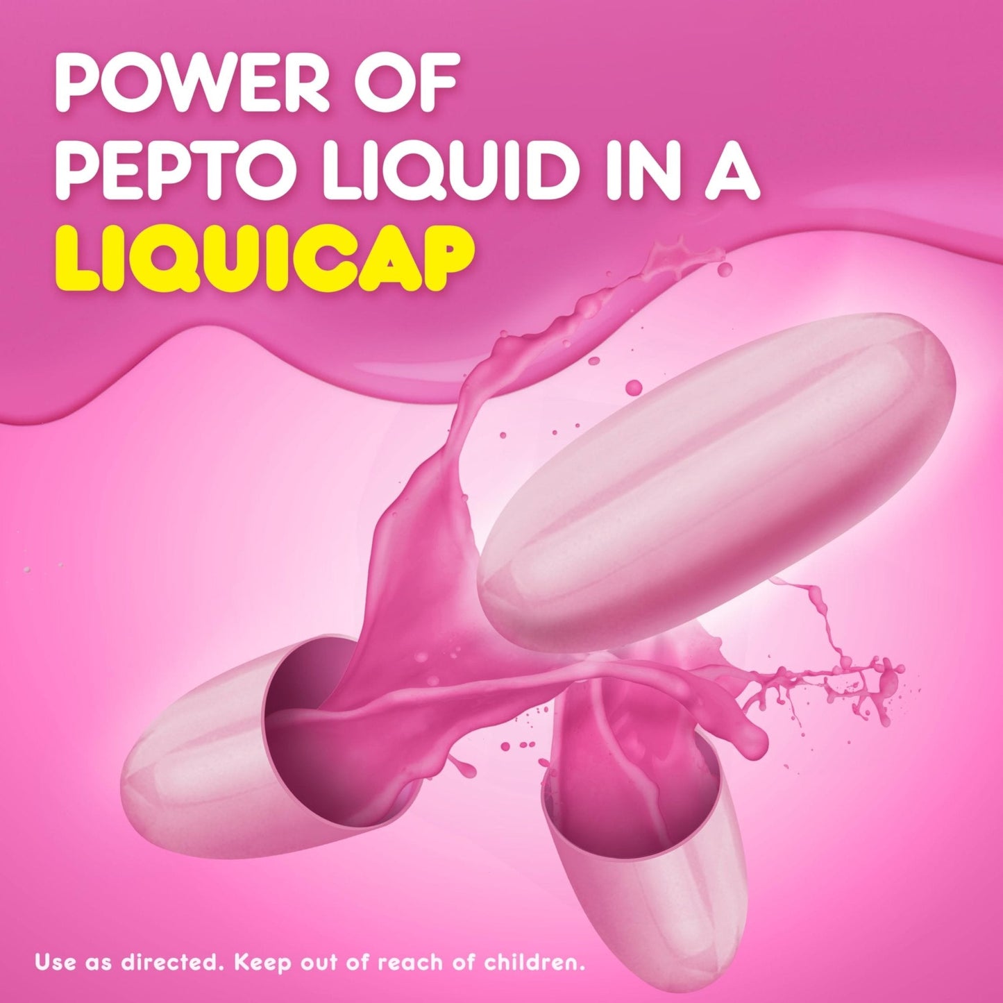 Pepto Bismol Liquicaps, Upset Stomach Relief, Nausea Relief, Heartburn Relief, Indigestion Relief, Anti Diarrhea Medication for Adults - 5 Symptom Fast Relief, No Flavor, 48 ct - Maple Wellness Supplements