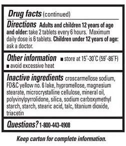 Percogesic Extra Strength Pain Relief | Aspirin Free Dual Action Relief | 40 Coated Caplets (6 Pack) - Maple Wellness Supplements