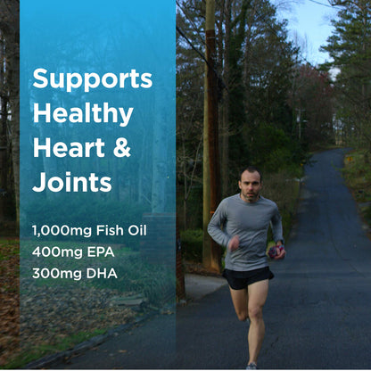 PEREGRUNE Runner Multivitamin & Omega 3 Bundle (1 Month Supply) | Antioxidants for Health & Recovery | Vitamin B Complex for Endurance, Energy, VO2 Max | Joints & Heart: 1,000mg Fish Oil - Maple Wellness Supplements