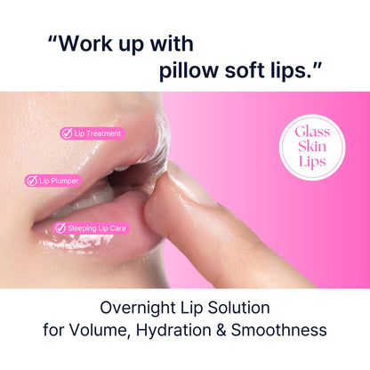 Perfect Sleep Lip Collagen 0.50fl.oz, Intensive Collagen Lip Sleeping Mask Infused with Peptides, Rice Protein & Willow Bark Extract - Maple Wellness Supplements
