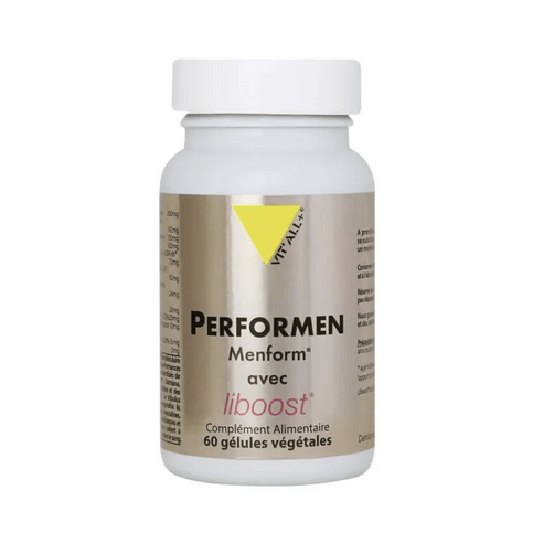 Performen Menform avec Liboost 60 gélules VIT'ALL+ - Maple Wellness Supplements