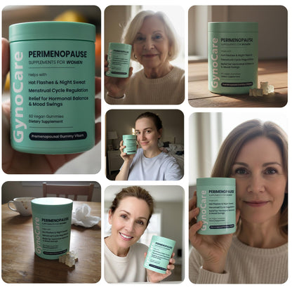 Perimenopause Supplements Women | Premenopausal Gummy Vitamins | Relief for Hormonal Balance & Mood Swings | Supports Menstrual Cycle Regulation | 60 Vegan Gummies - Maple Wellness Supplements
