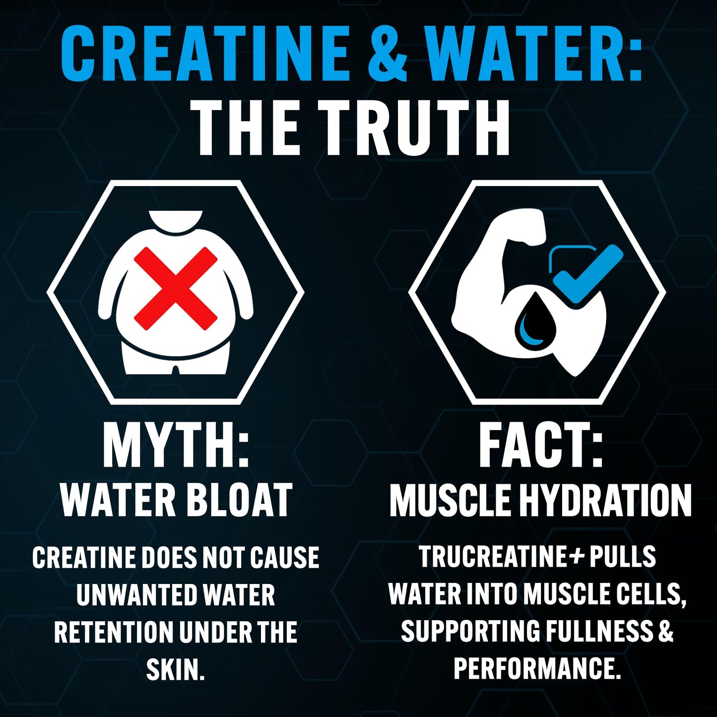 PEScience TruCreatine+ Creatine Monohydrate Powder Plus Epicatechin, Micronized Creapure Creatine for Women & Men, Supports Muscle Growth, Strength & Recovery, Cognition, 30 Servings, Unflavored - Maple Wellness Supplements